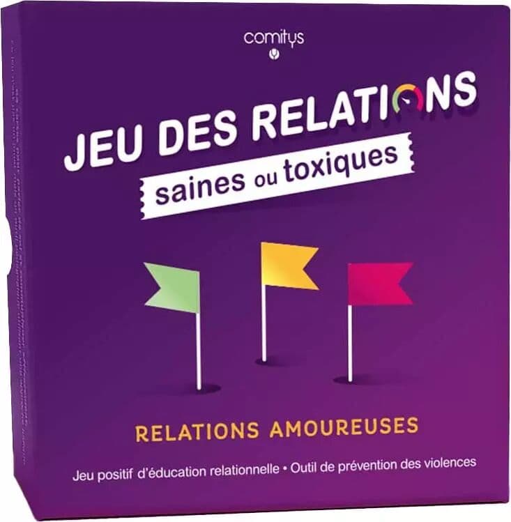 Couverture du jeu Jeu des Relations Saines ou Toxiques - Comitys