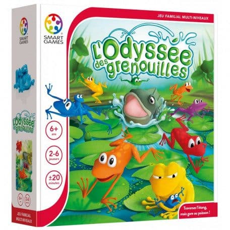 Couverture du jeu L'Odyssée des Grenouilles