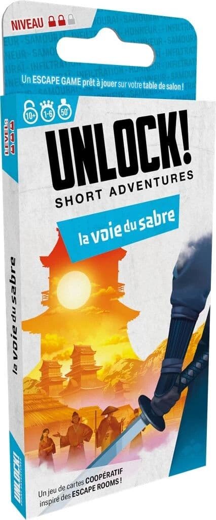 Couverture du jeu La Voie du Sabre - Unlock! Short Adventures