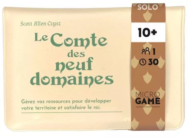 Couverture du jeu Le Comte Des Neufs Domaines