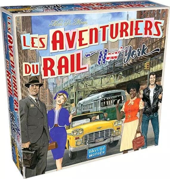Couverture du jeu Les Aventuriers du Rail : New York