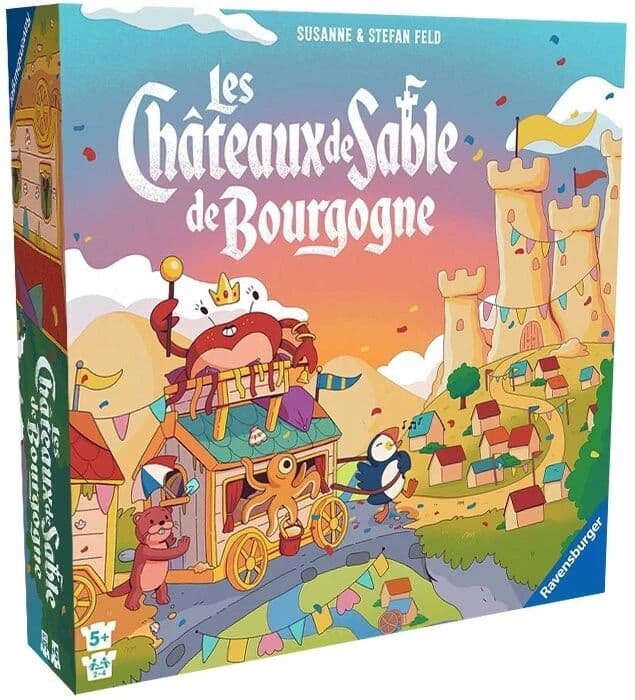 Couverture du jeu Les Châteaux de Sable de Bourgogne