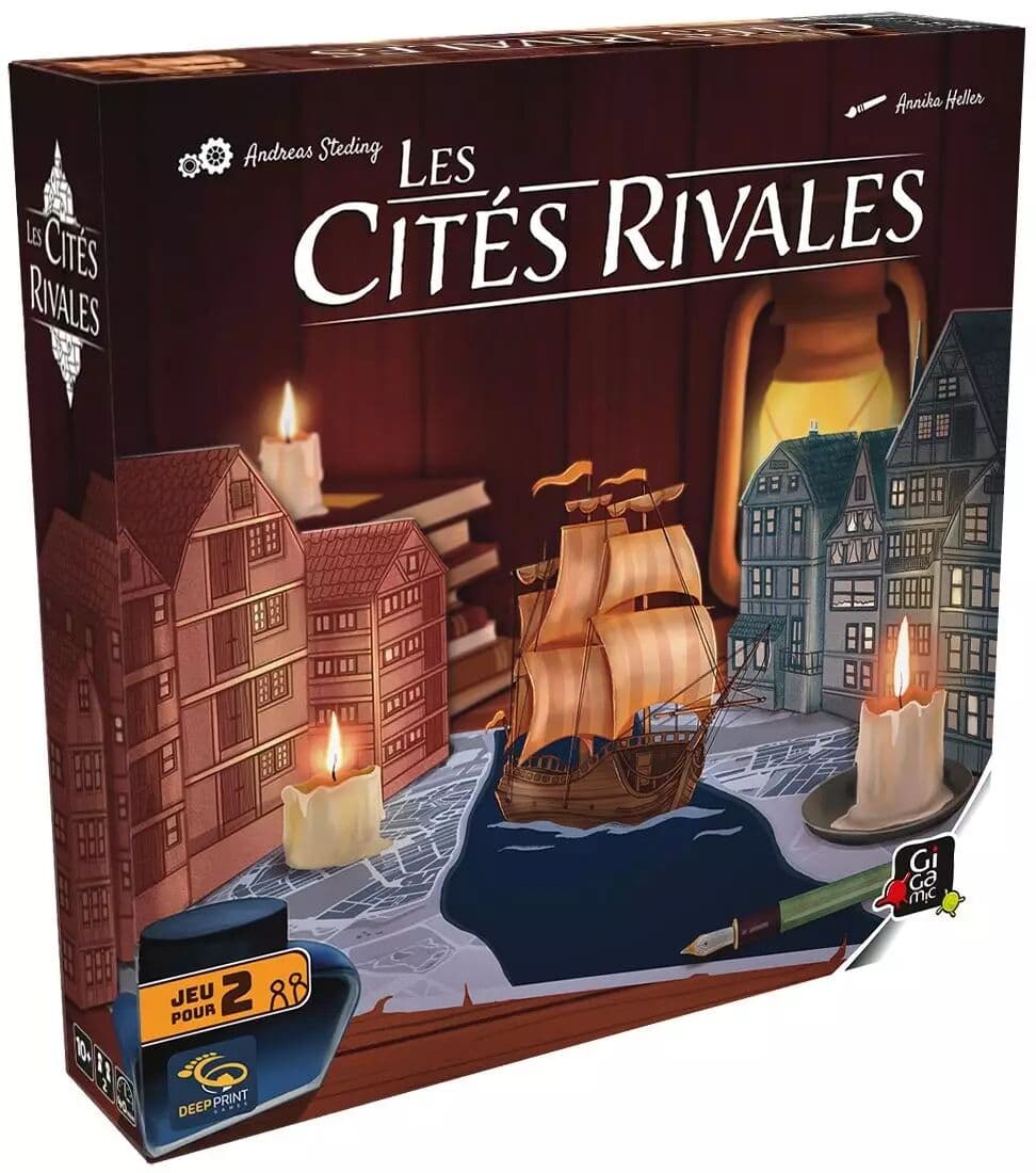 Couverture du jeu Les Cités Rivales