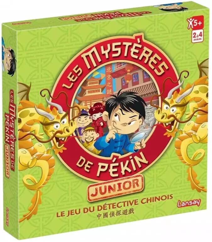 Couverture du jeu Les Mystères de Pékin Junior