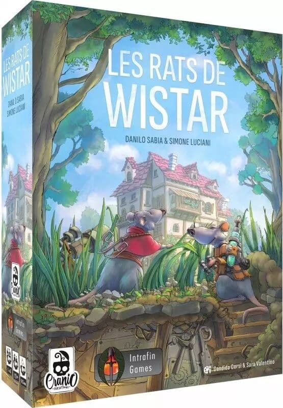 Couverture du jeu Les Rats de Wistar