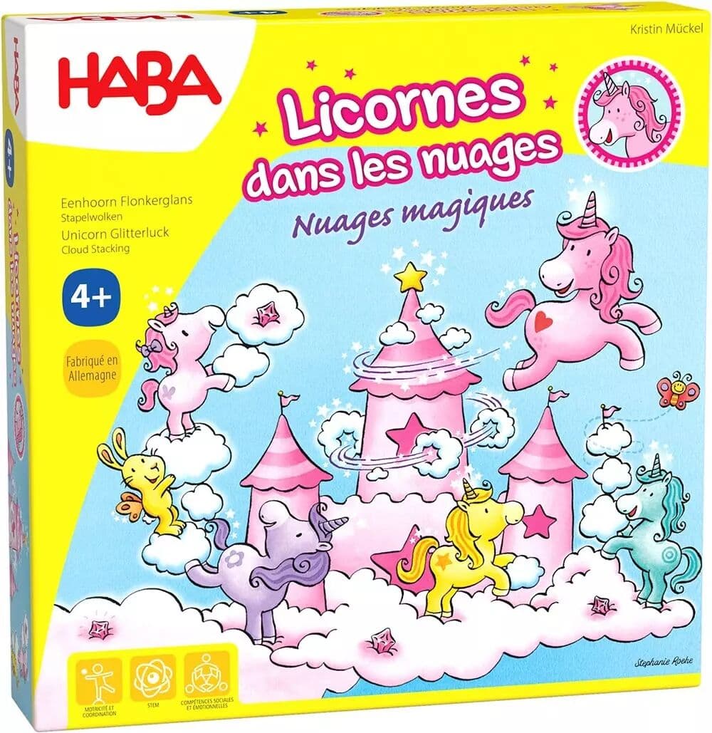 Couverture du jeu Licornes dans les Nuages - Nuages Magiques