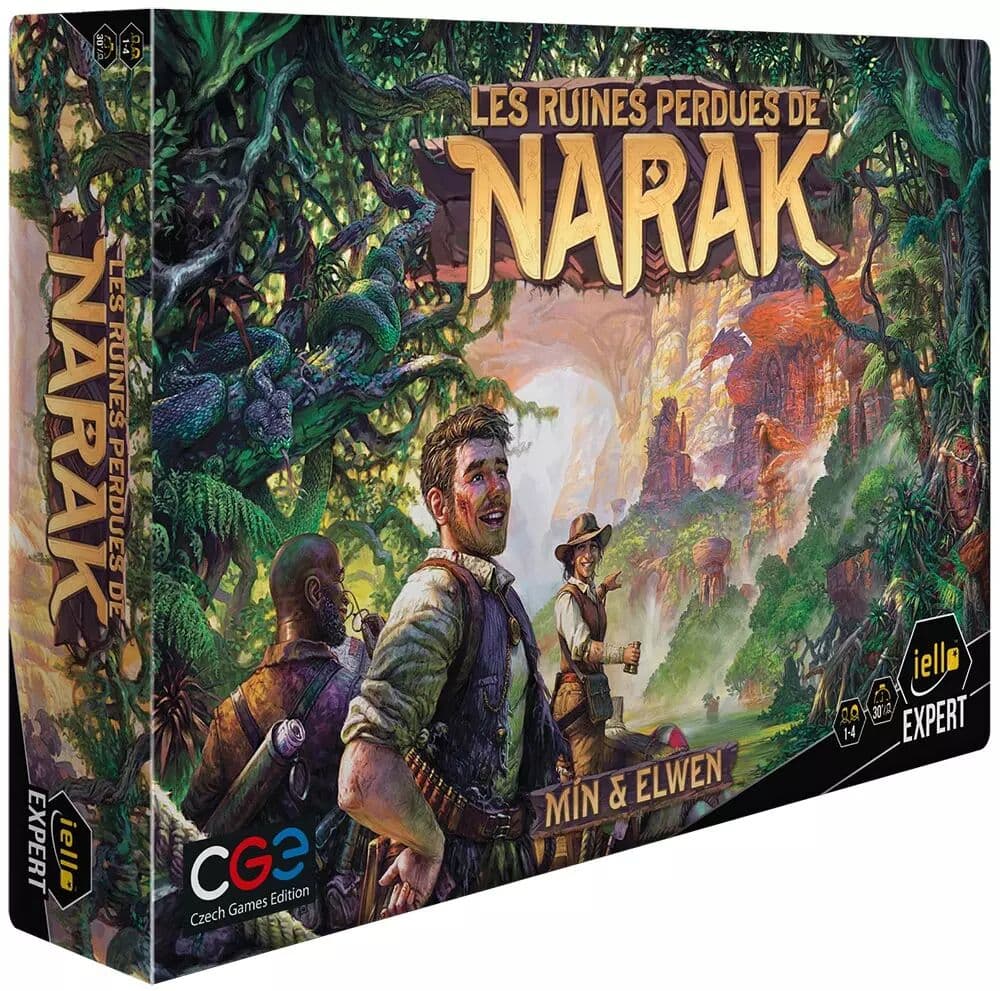 Couverture du jeu Les Ruines perdues de Narak