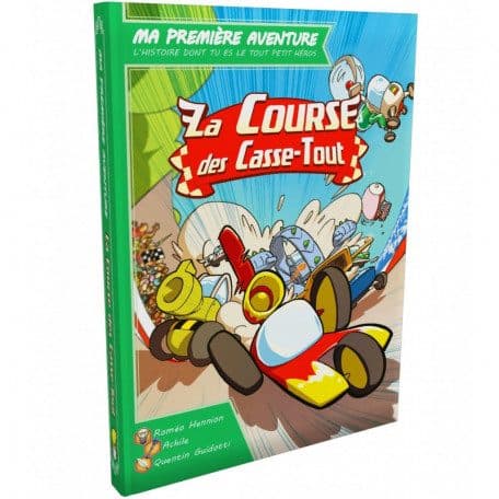 Couverture du jeu Ma Première aventure - La course des Casse-tout