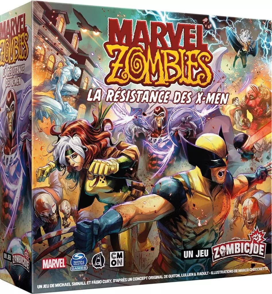 Couverture du jeu Marvel Zombies : La Résistance des X-Men