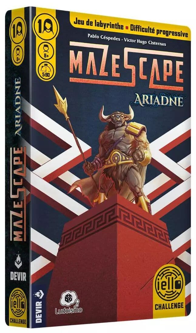 Couverture du jeu Mazescape - Ariadne