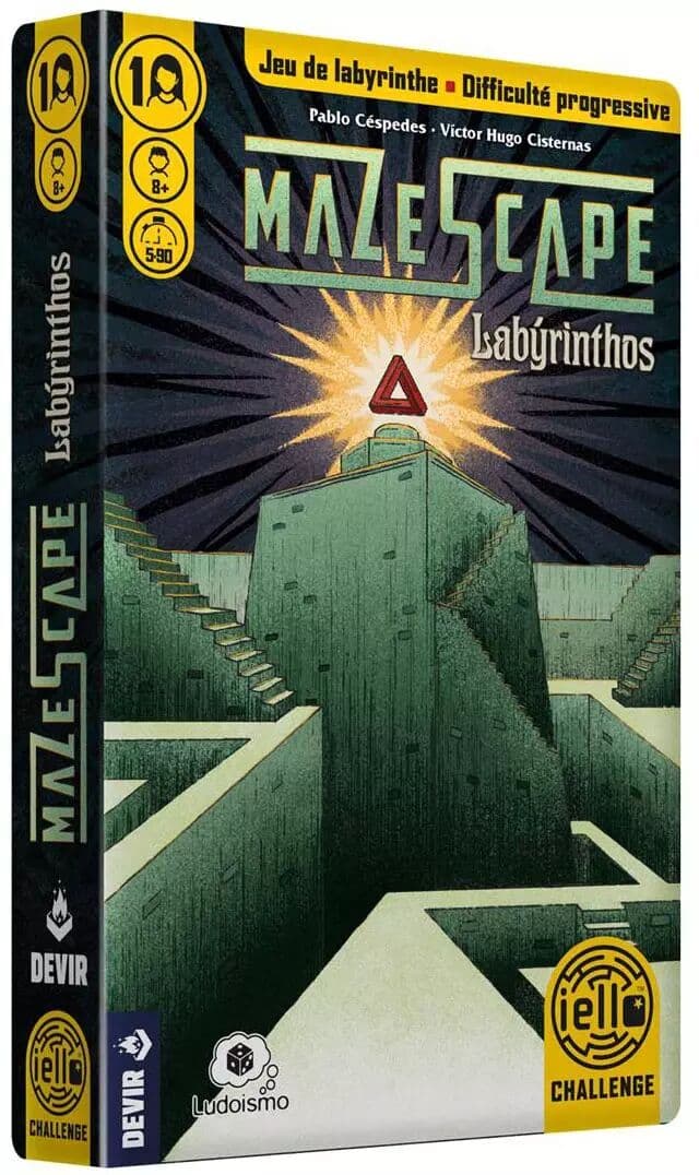 Couverture du jeu Mazescape - Labyrinthos