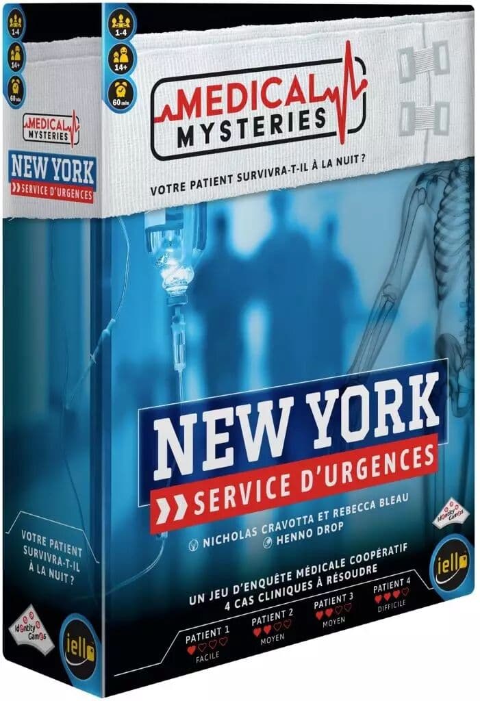 Couverture du jeu Medical Mysteries : New York