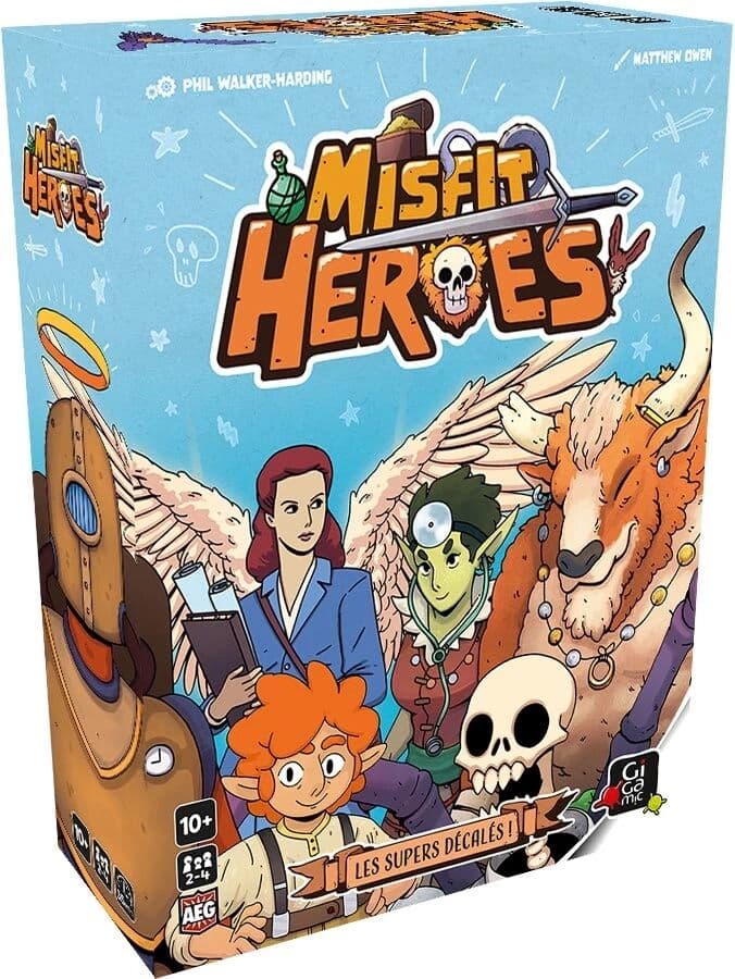 Couverture du jeu Misfit Heroes