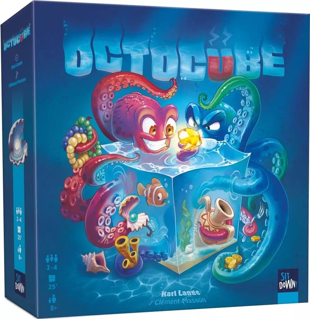 Couverture du jeu Octocube + 6 Tuiles Bonus
