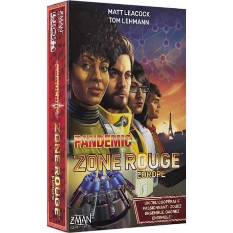 Couverture du jeu Pandemic Zone Rouge : Europe