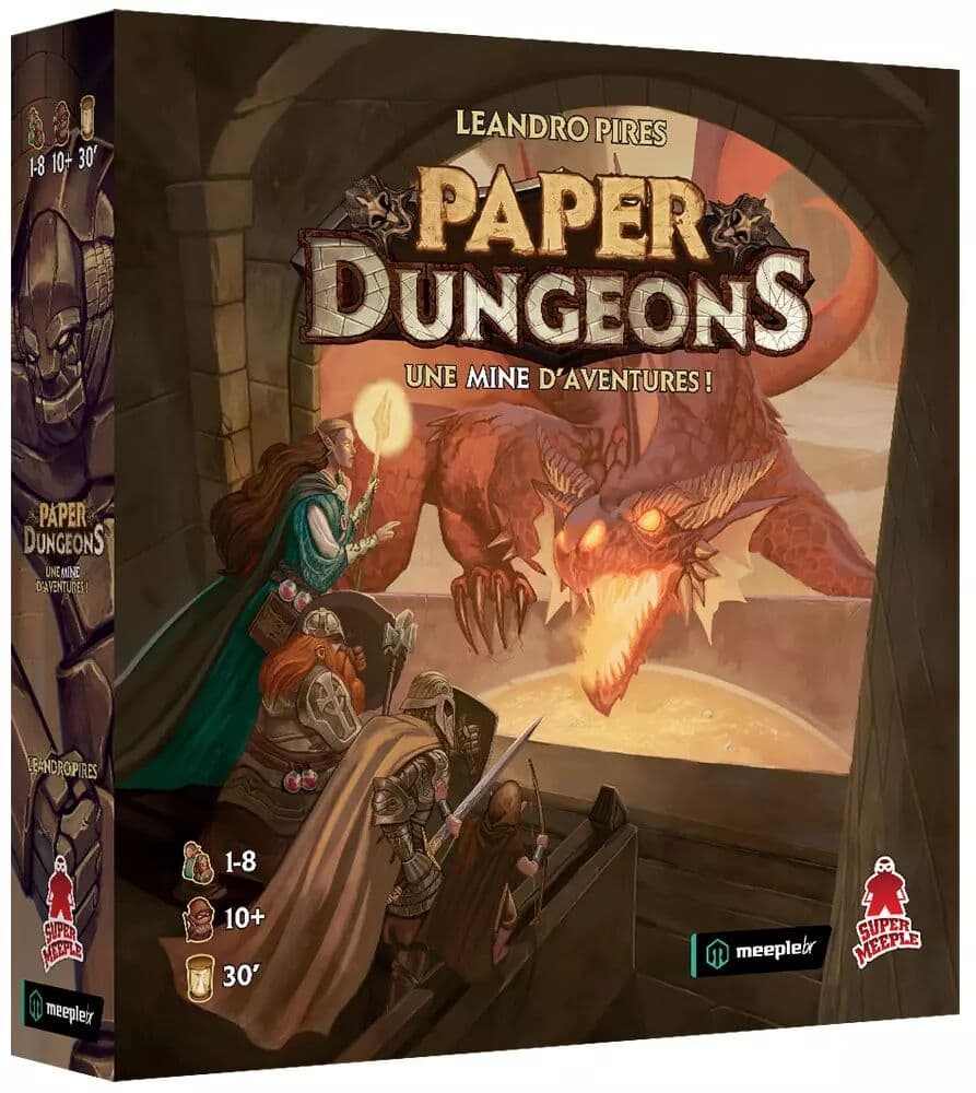 Couverture du jeu Paper Dungeons