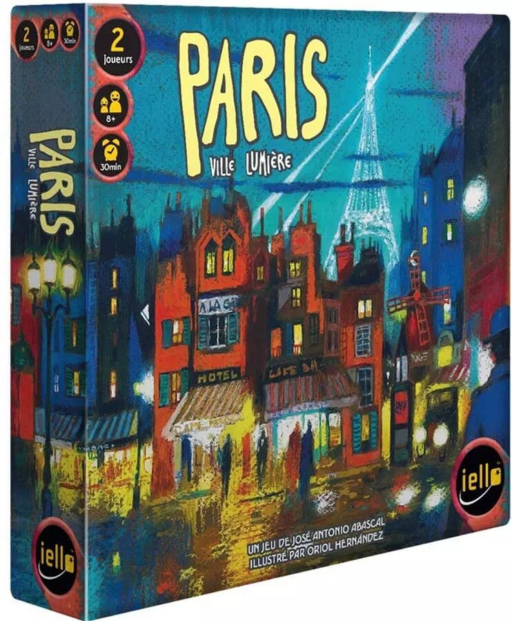 Couverture du jeu Paris Ville Lumière