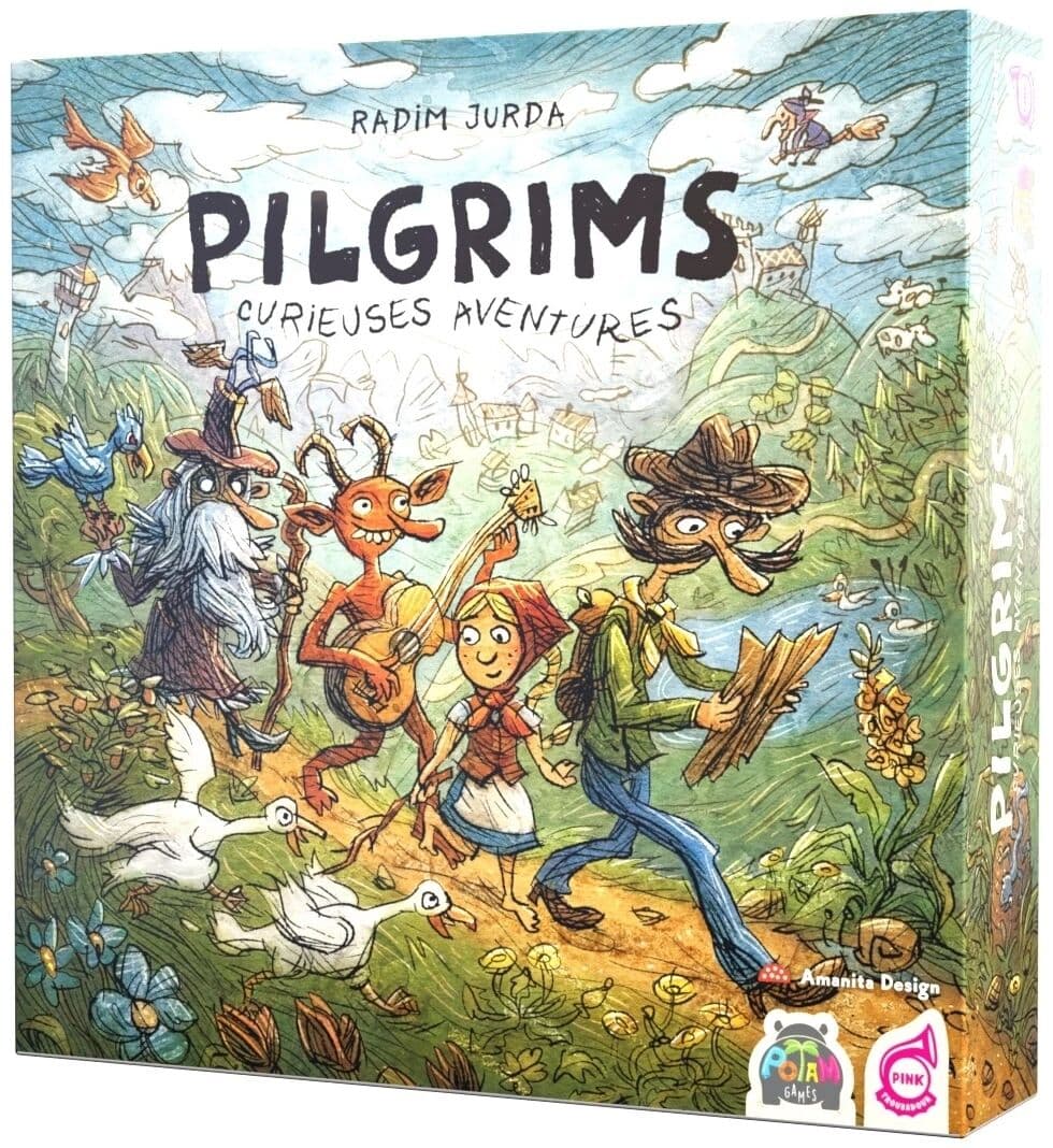 Couverture du jeu Pilgrims : Curieuses Aventures