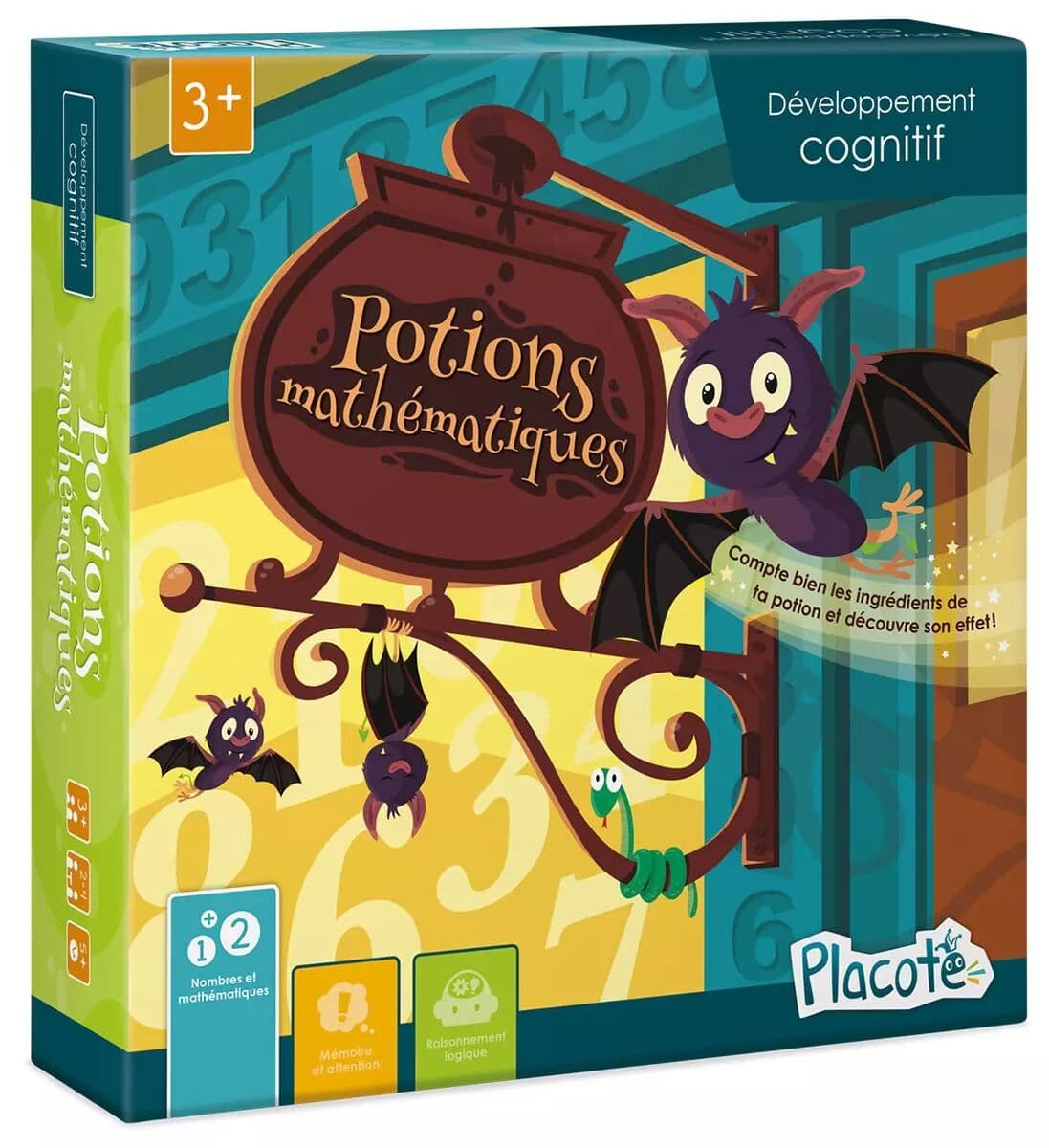 Couverture du jeu Potions mathématiques