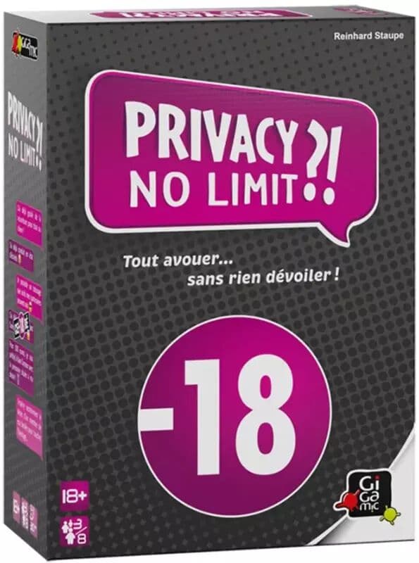 Couverture du jeu Privacy No Limit