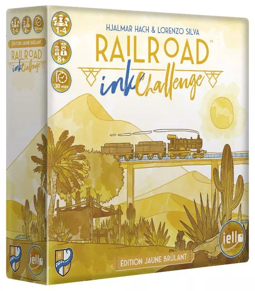 Couverture du jeu Railroad Ink Challenge : Jaune Brûlant