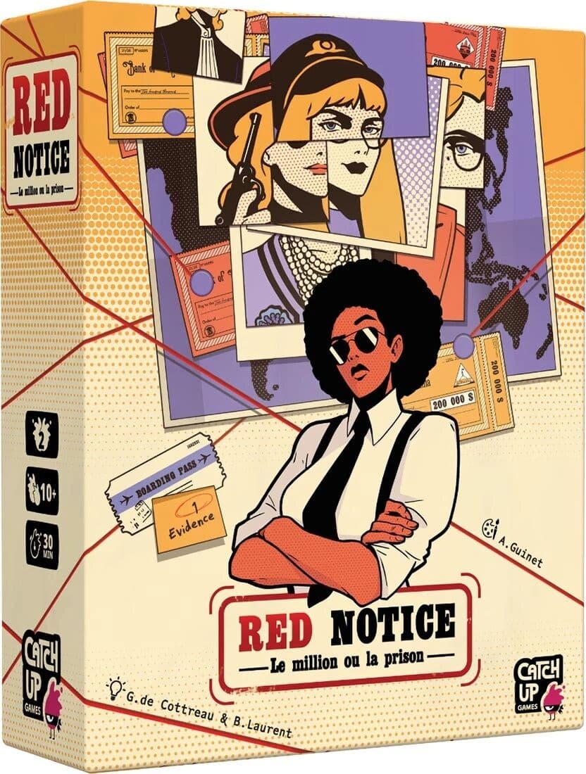 Couverture du jeu Red Notice - Le Million ou La Prison