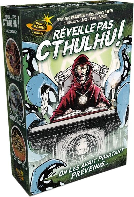 Couverture du jeu Réveille Pas Cthulhu !