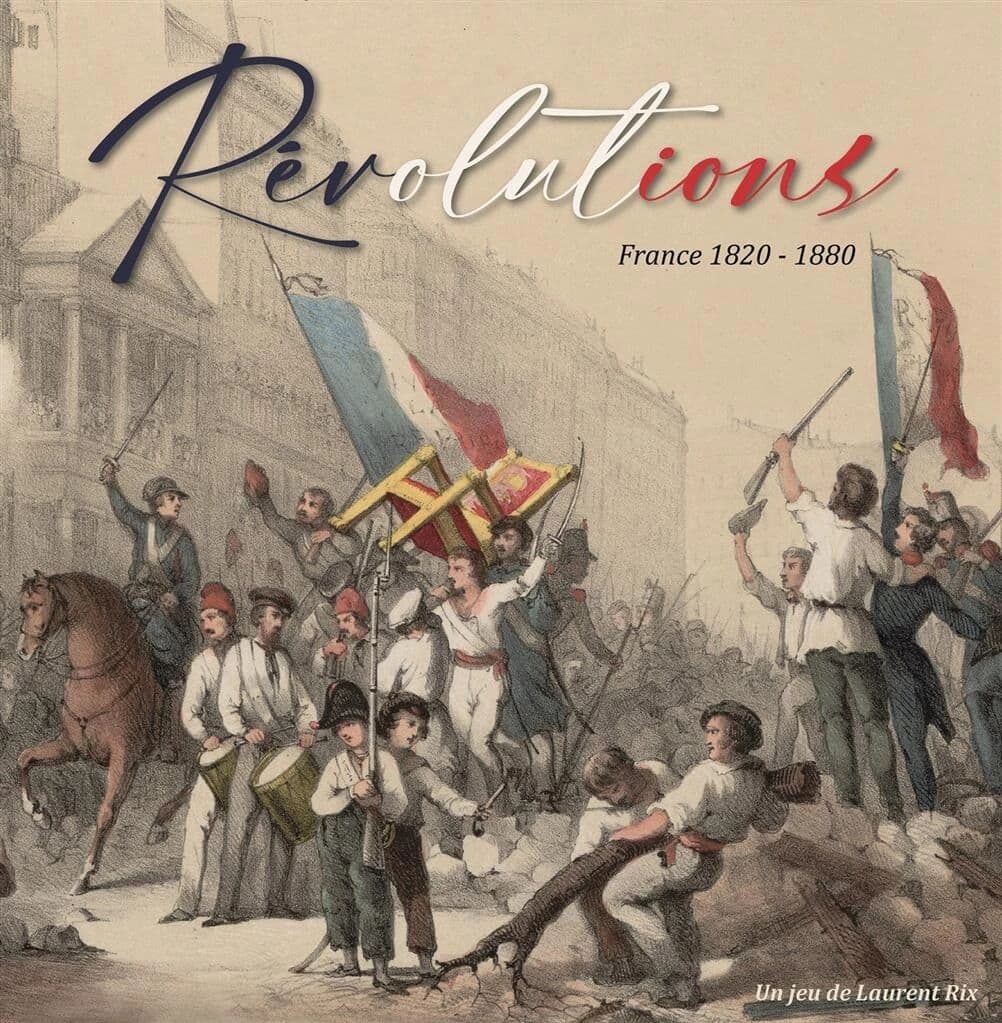 Couverture du jeu Révolutions : France 1820-1880