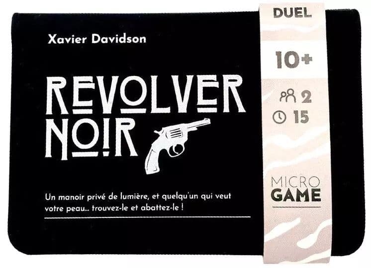 Couverture du jeu Revolver Noir