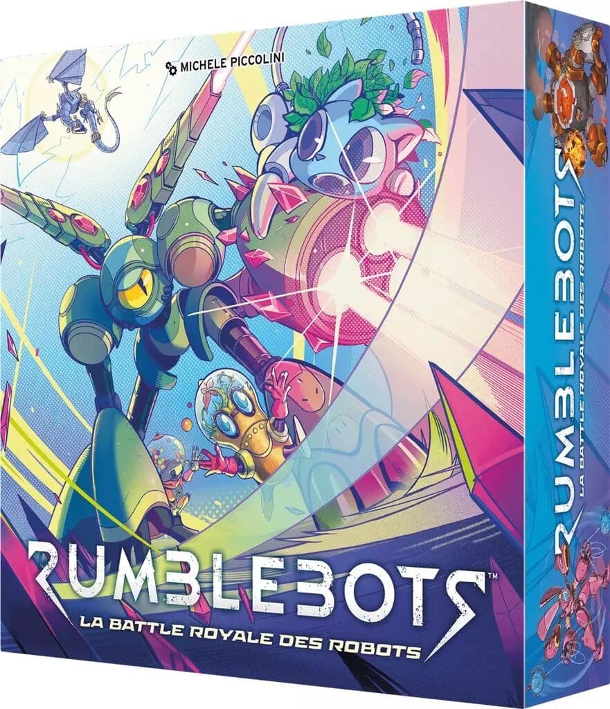 Couverture du jeu Rumblebots : La Battle Royale des Robots