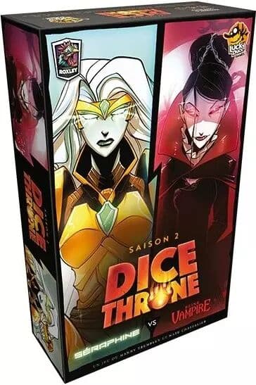 Couverture du jeu Séraphine vs Reine Vampire - Dice Throne S2 C4