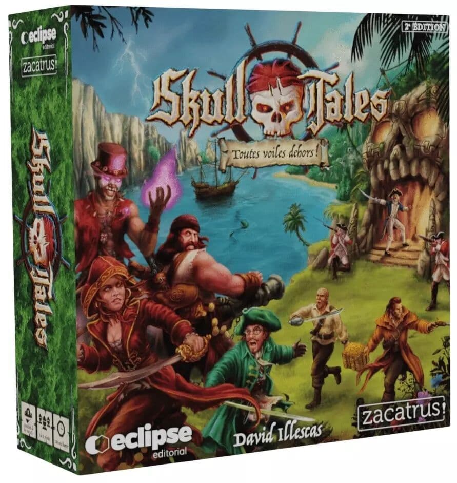 Couverture du jeu Skull Tales : Toutes Voiles Dehors !