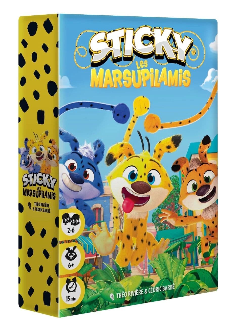 Couverture du jeu Sticky : Les Marsupilamis