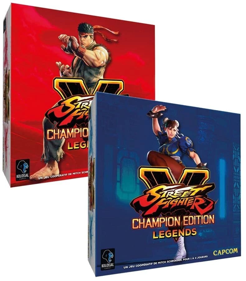 Couverture du jeu Street Fighter V : Champion Edition Legends