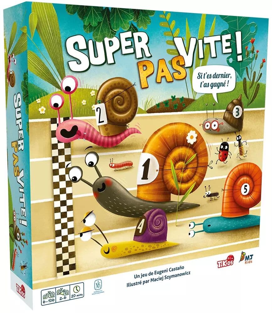 Couverture du jeu Super Pas Vite !