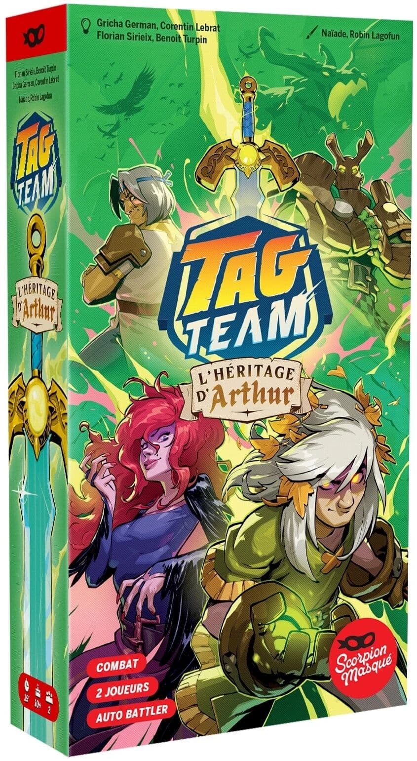 Couverture du jeu Tag Team : L'Héritage d'Arthur