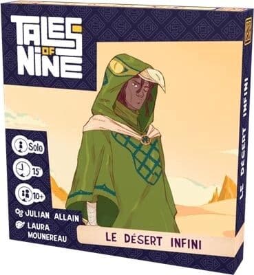 Couverture du jeu Tales of Nine : Le Désert Infini