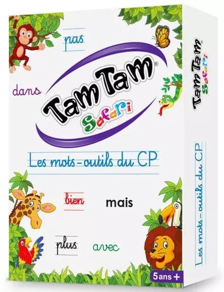 Couverture du jeu Tam Tam Safari - Les Mots Outils du CP