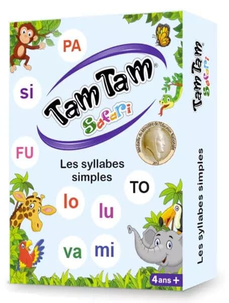 Couverture du jeu Tam Tam Safari - Les Syllabes