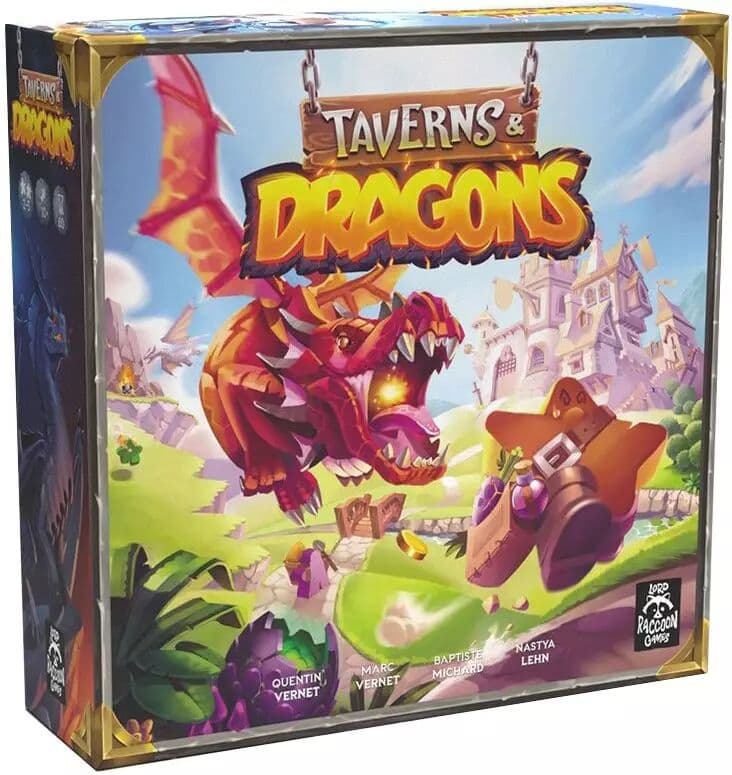 Couverture du jeu Taverns & Dragons