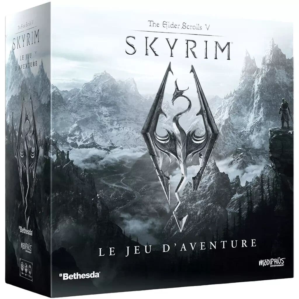 Couverture du jeu The Elder Scroll V : Skyrim Le Jeu D'aventure