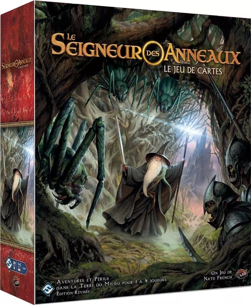Couverture du jeu Le Seigneur des Anneaux : Le jeu de cartes