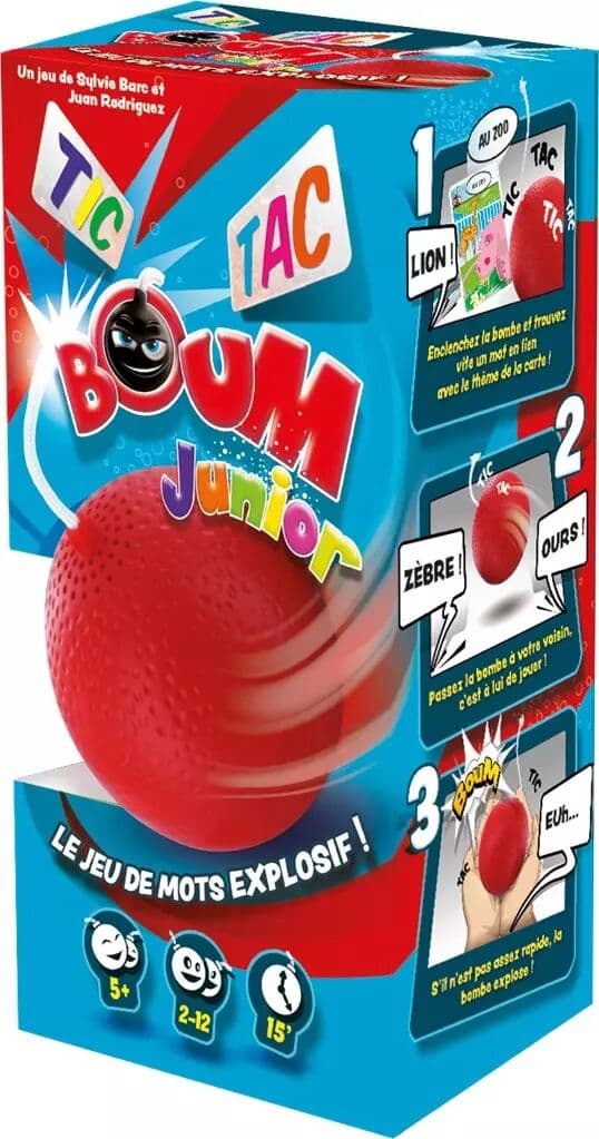 Couverture du jeu Tic Tac Boum Junior