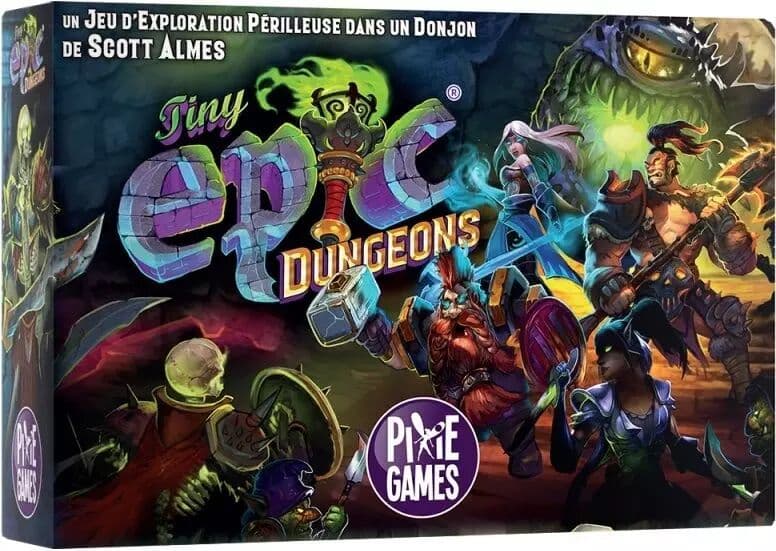 Couverture du jeu Tiny Epic Dungeons