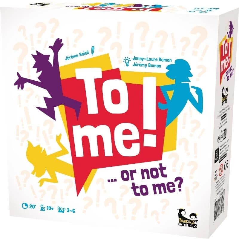 Couverture du jeu To Me ! Or Not to Me ?