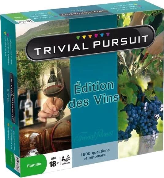 Couverture du jeu Trivial Pursuit - Édition des Vins
