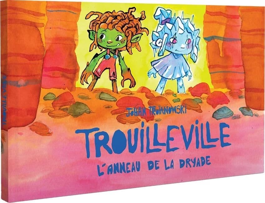 Couverture du jeu Trouilleville - L'Anneau de la Dryade