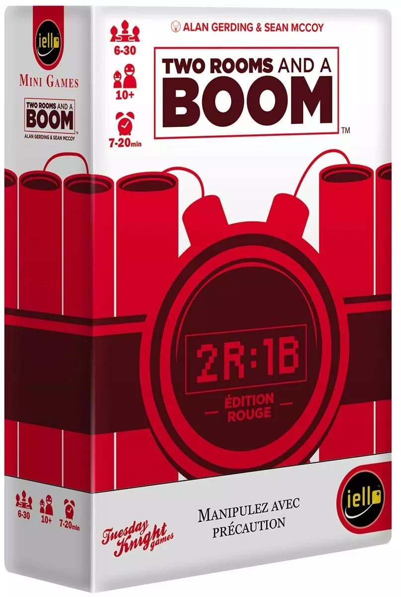 Couverture du jeu Two Rooms and a Boom