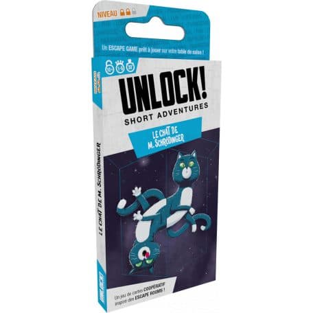 Couverture du jeu Unlock ! Short Adventures : Le Chat de M. Schrödinger