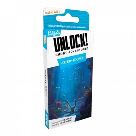 Couverture du jeu Unlock ! Short Adventures : Le coeur de l'océan